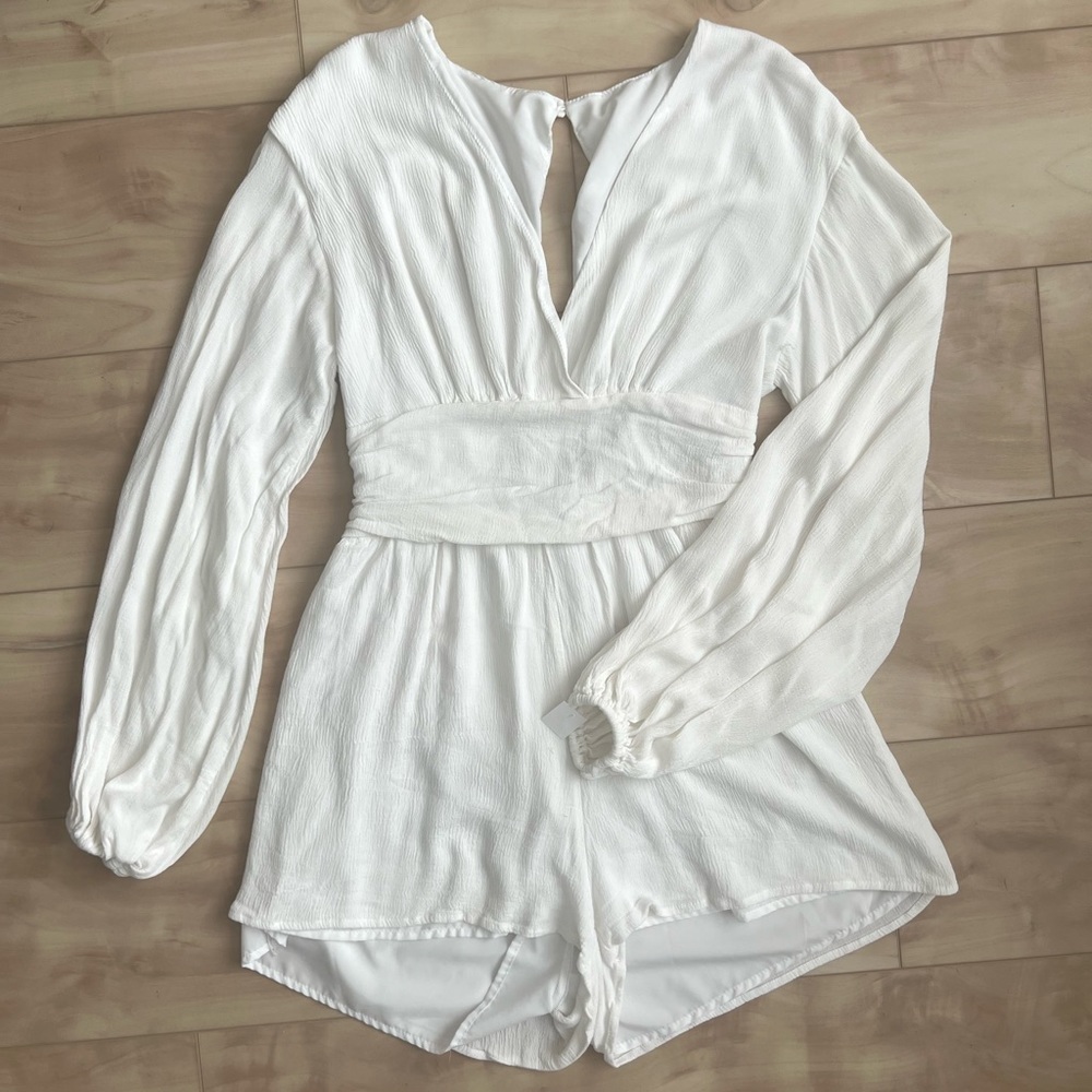White romper
